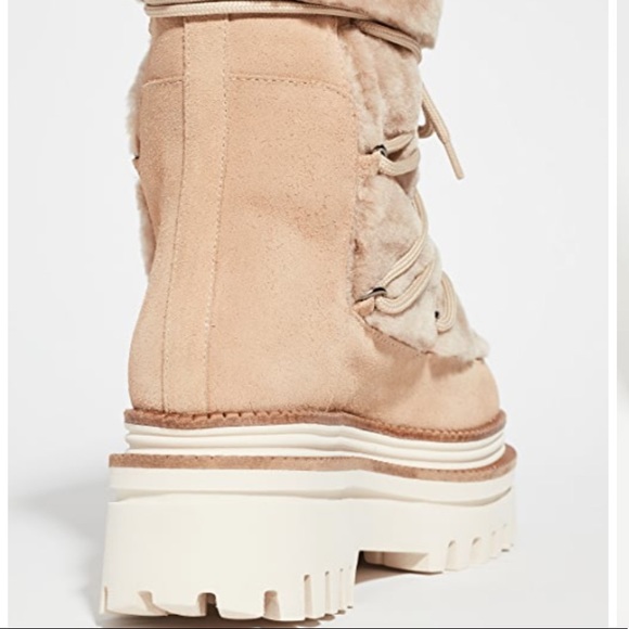 Paloma Barcelo Nazare Shearling Boots - Picture 3 of 6